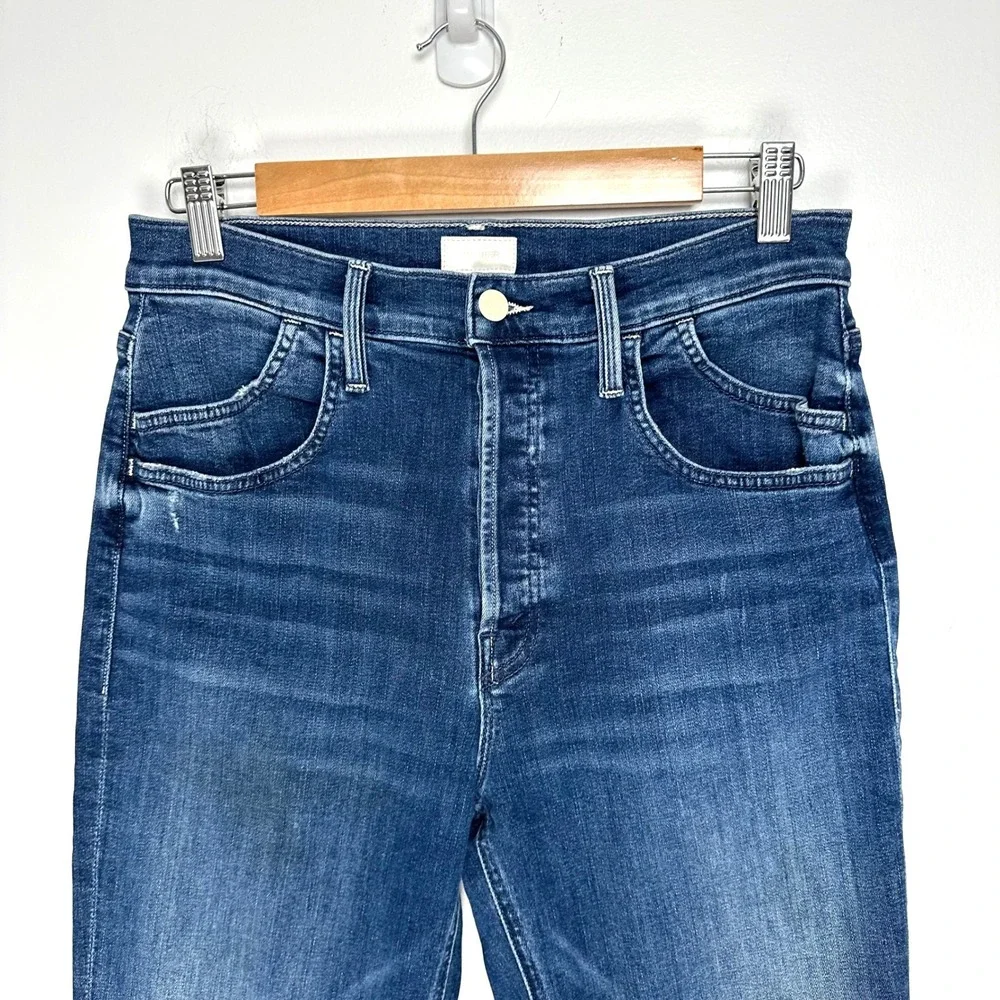Mother The Stash Tripper Ankle Jeans in Getalongs 29 - Picture 6 of 14